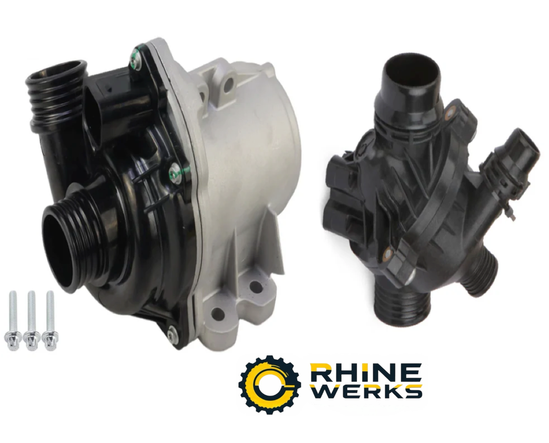 BMW 535i / xi / xdrive Electric Water Pump & Thermostat Kit By RhineWerks 11515A05704 RhineWerks